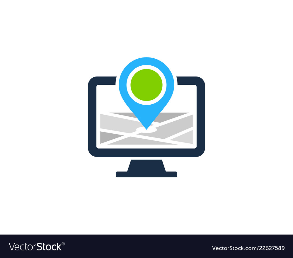 Computer Point Icon - Location & Navigation