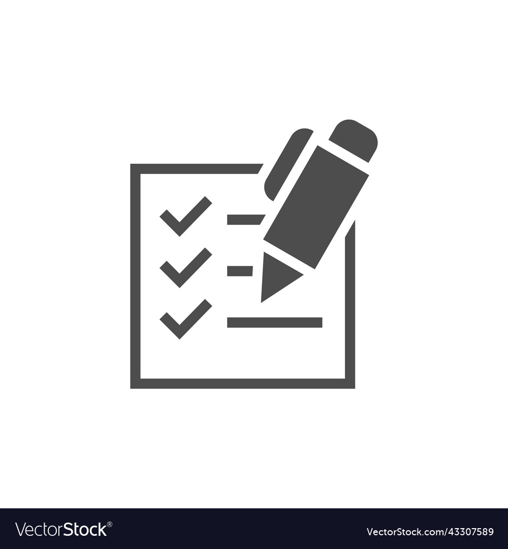 Document check list with signature finance money