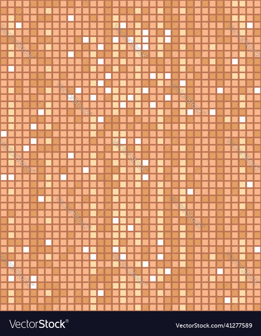 Pixel rectangle background texture mosaic vector image Pixel rectangle background texture mosaic