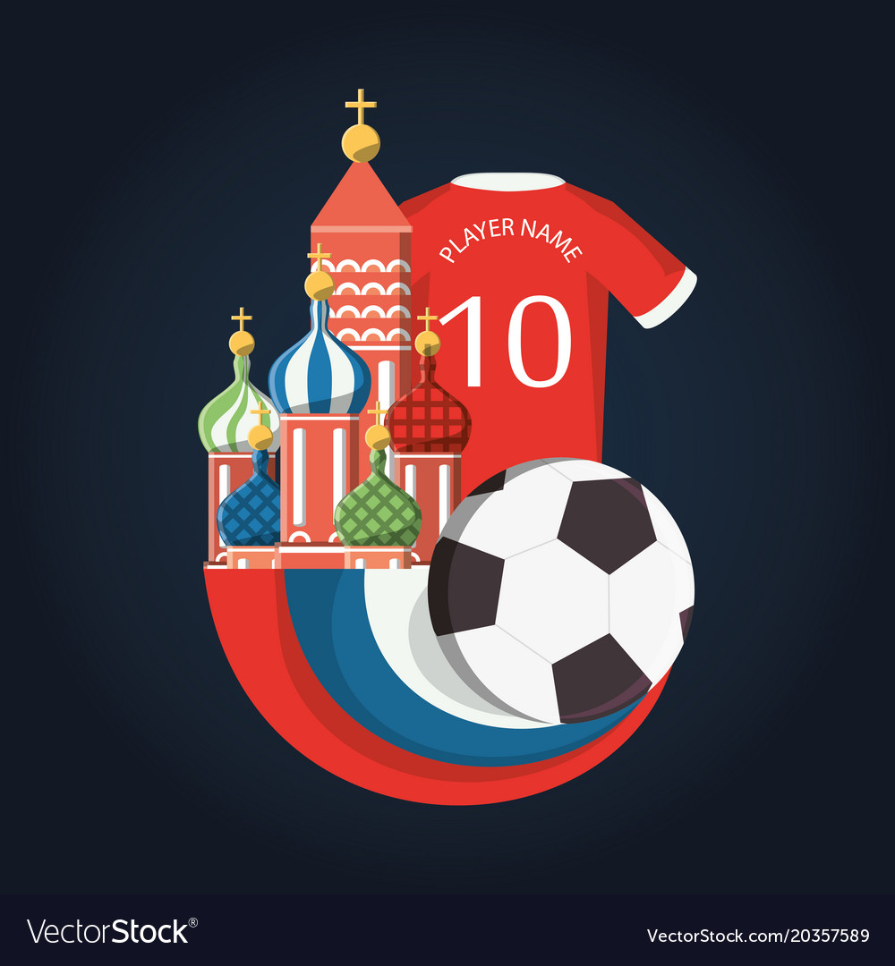 Russia soccer world cup design