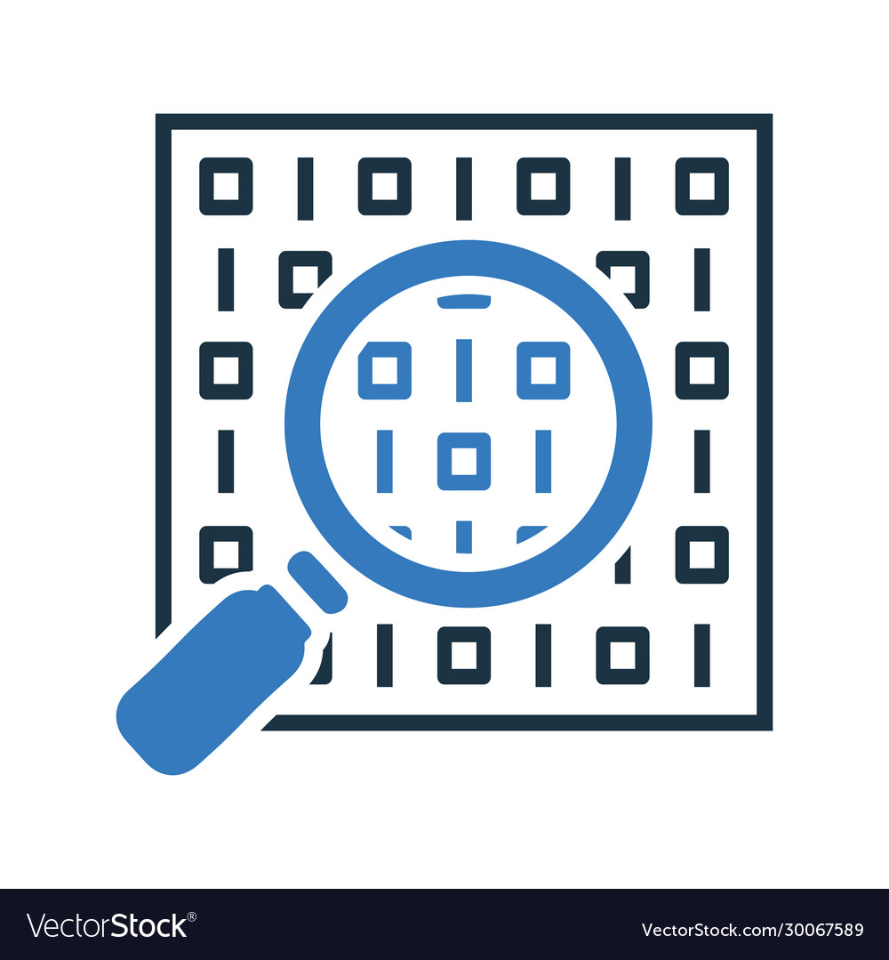 Search code icon find data searching
