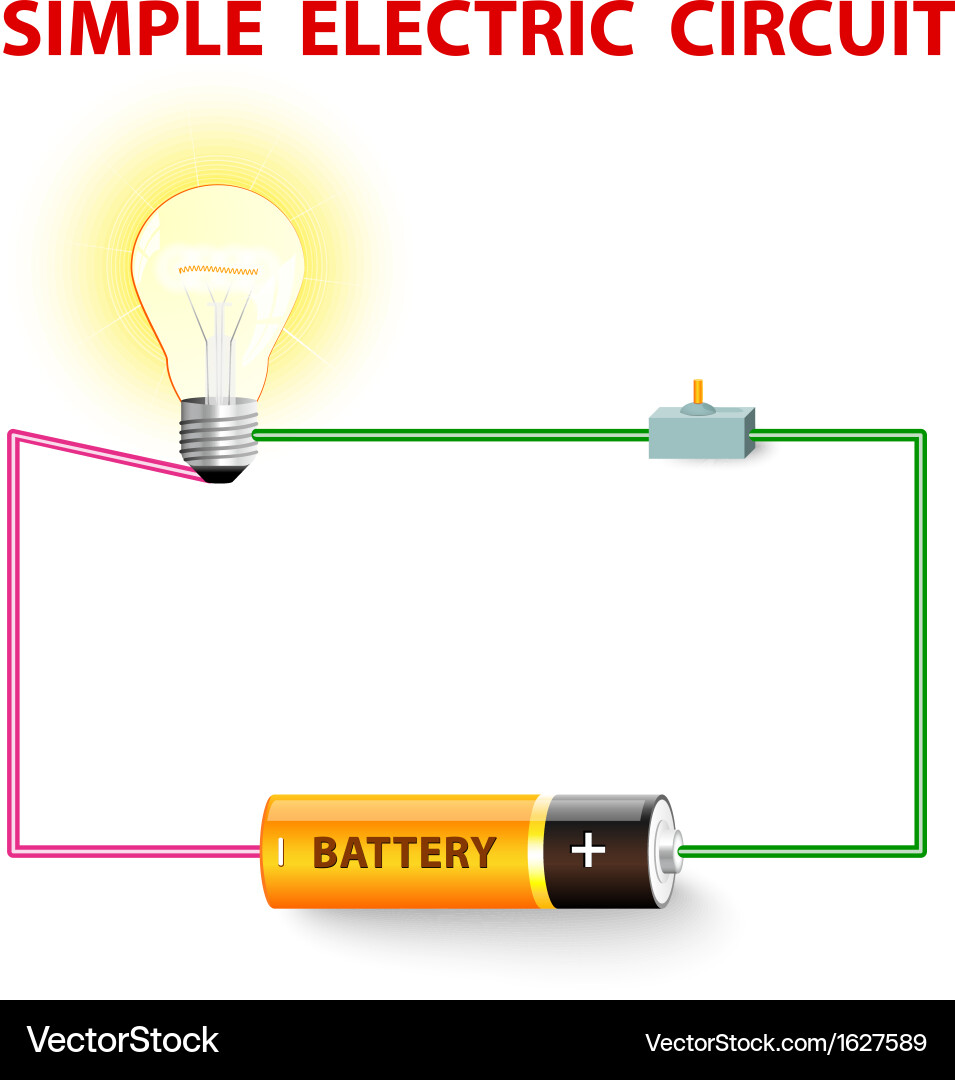 Simple Electric Circuit Diagram