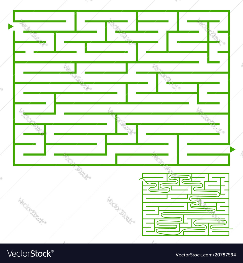 Abstract colored rectangular maze an interesting vector image Abstract colored rectangular maze an interesting