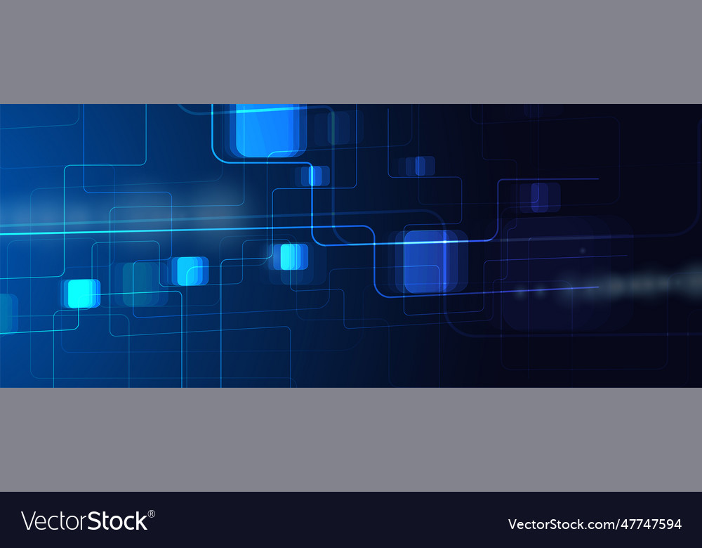 Abstract futuristic fade computer technology