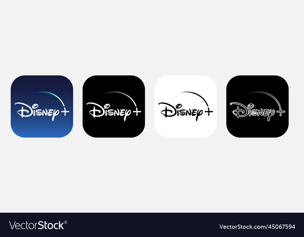 App icon disneyplus Royalty Free Vector Image - VectorStock
