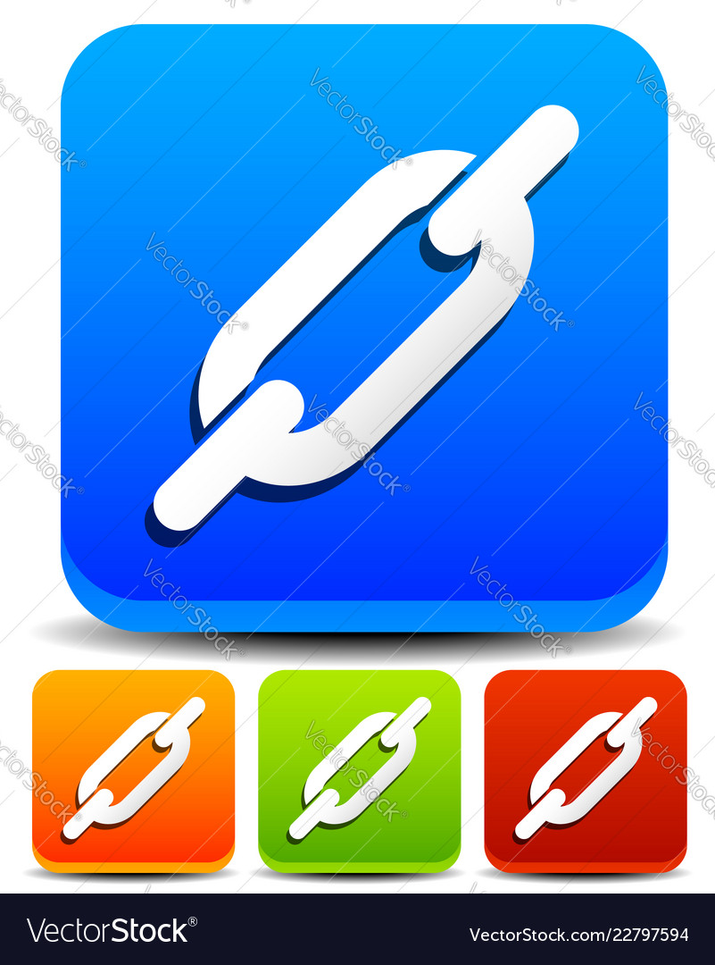 Chain Link Icons - Buttons