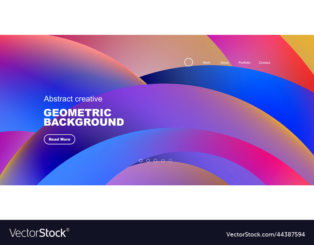 Circles minimal abstract background techno Vector Image Circles minimal abstract background techno