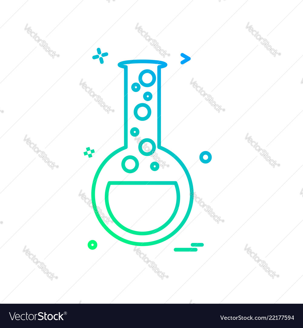Flask icon design