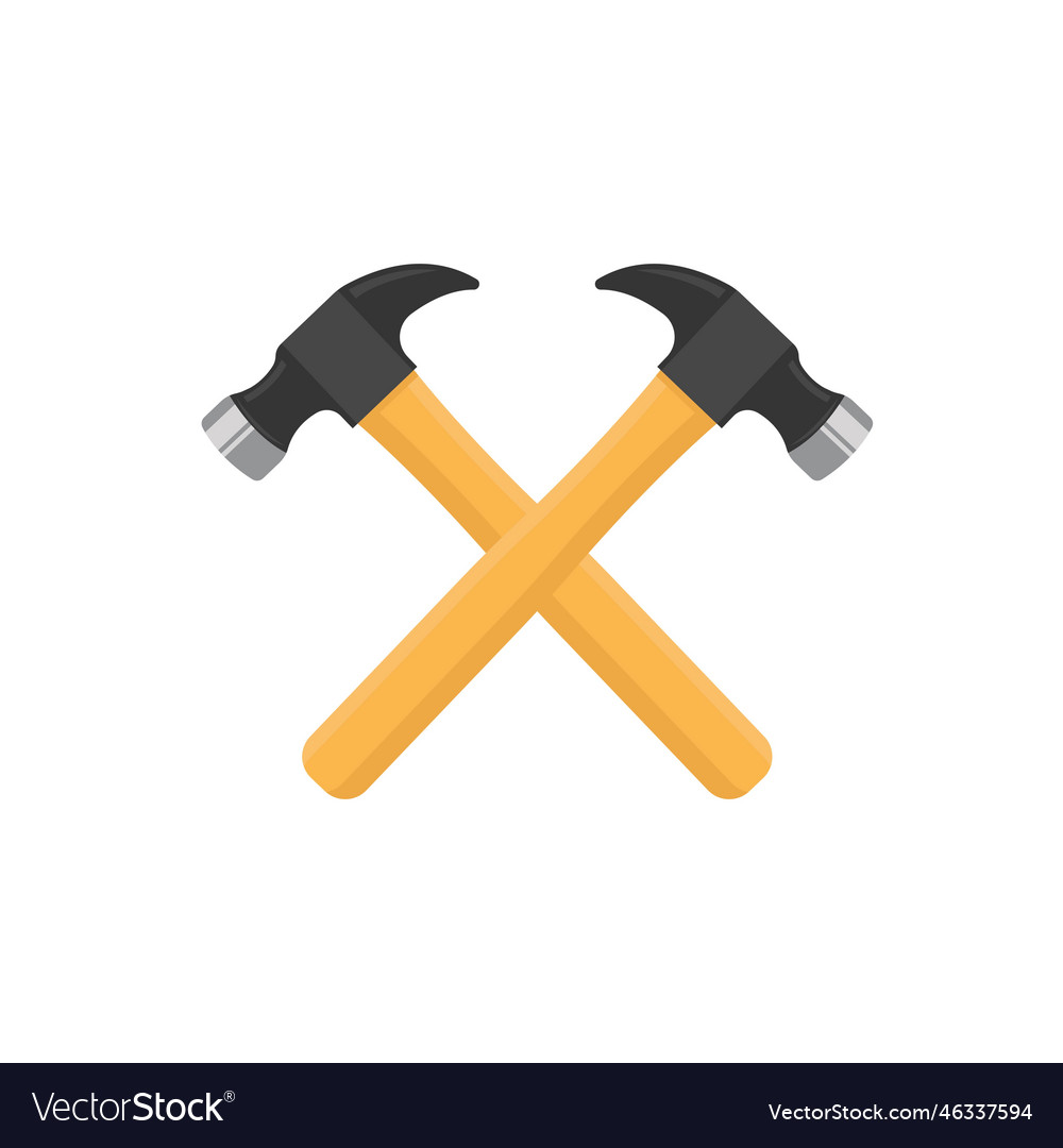 Hammer Icon Design Vorlage