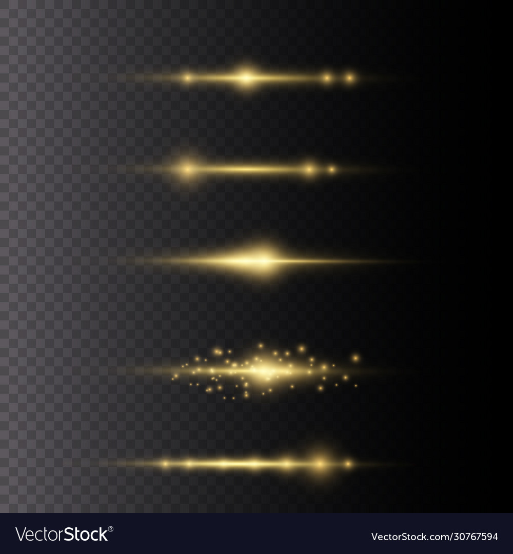 Yellow glowing light