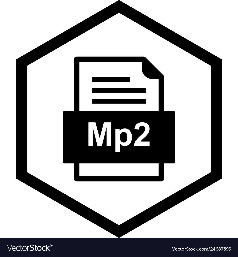 Mp2 file document icon