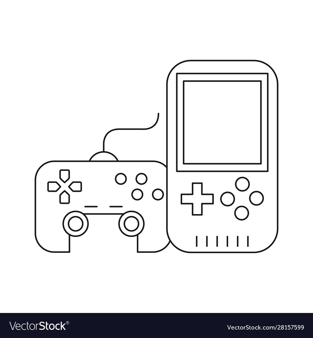 Video game control with display handle icon