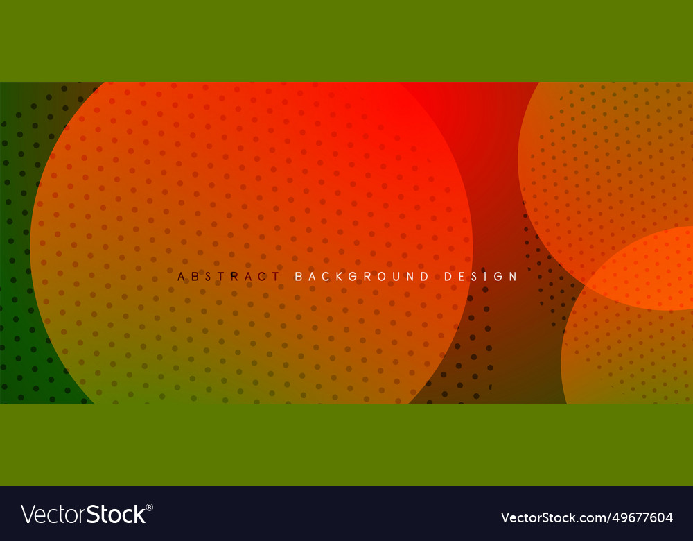 Abstract tech circles background