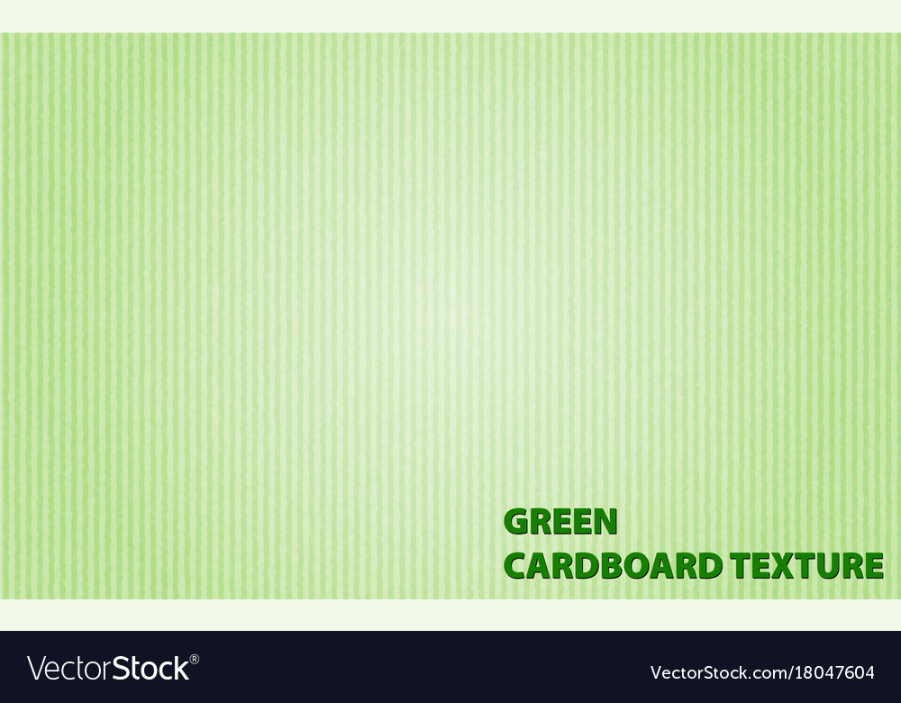 Background template with green cardboard texture