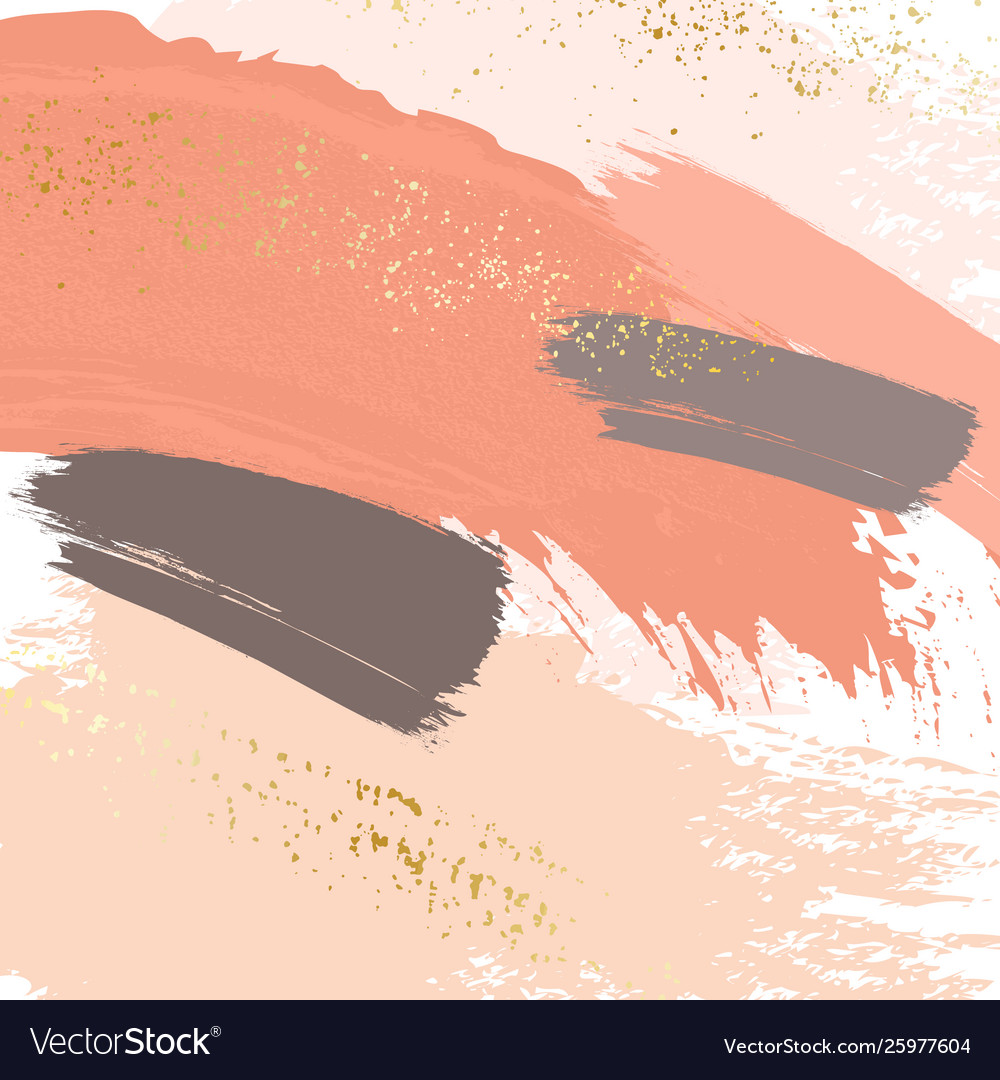 Brush stroke pastel liquid marble texture grunge vector image Brush stroke pastel liquid marble texture grunge