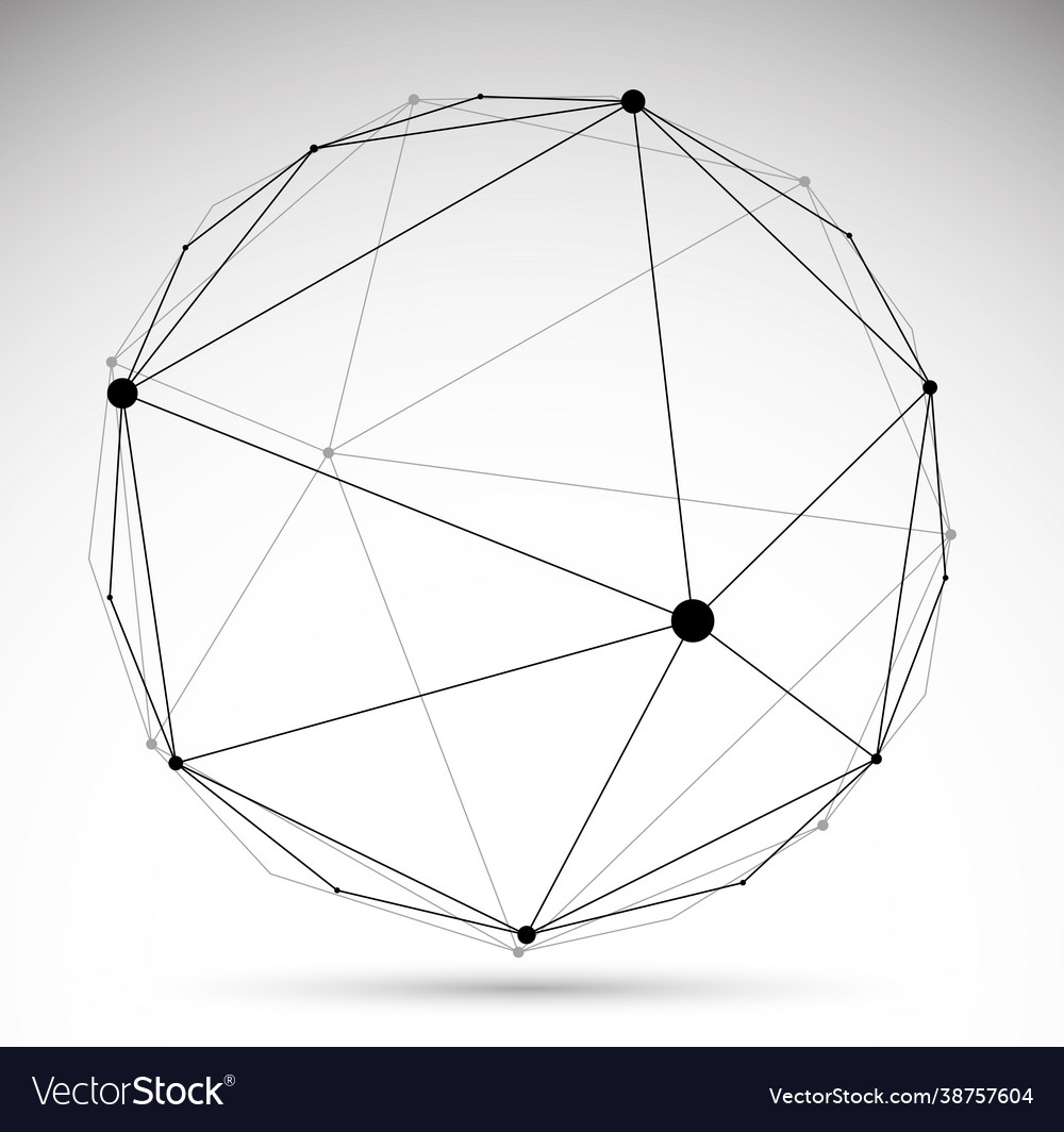 Dimensional lattice mesh abstraction 3d polygonal