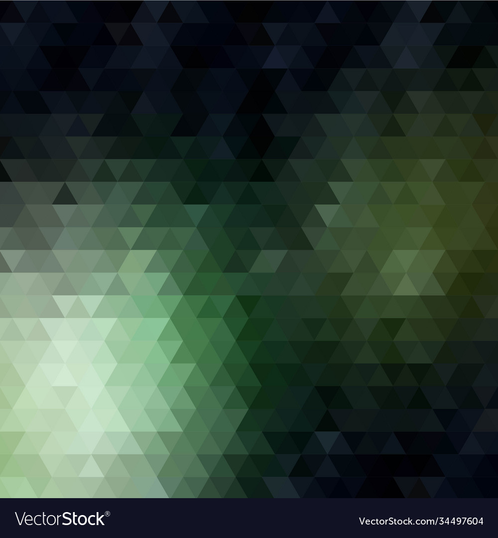 Falling color triangles abstract