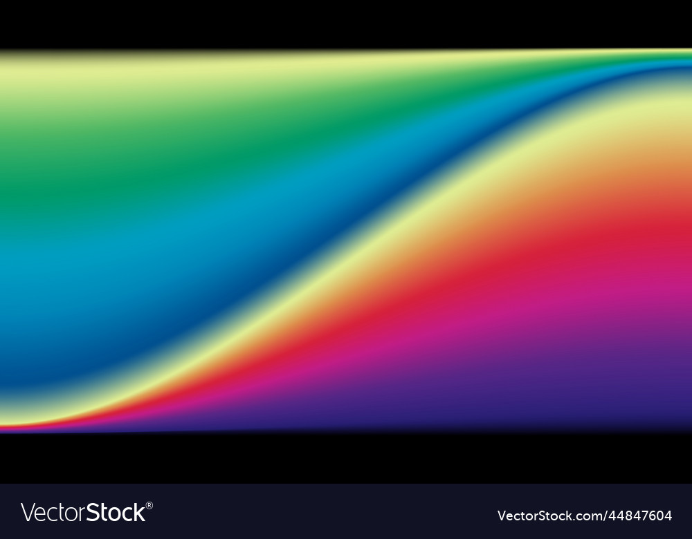 Gradient background with colorful fill