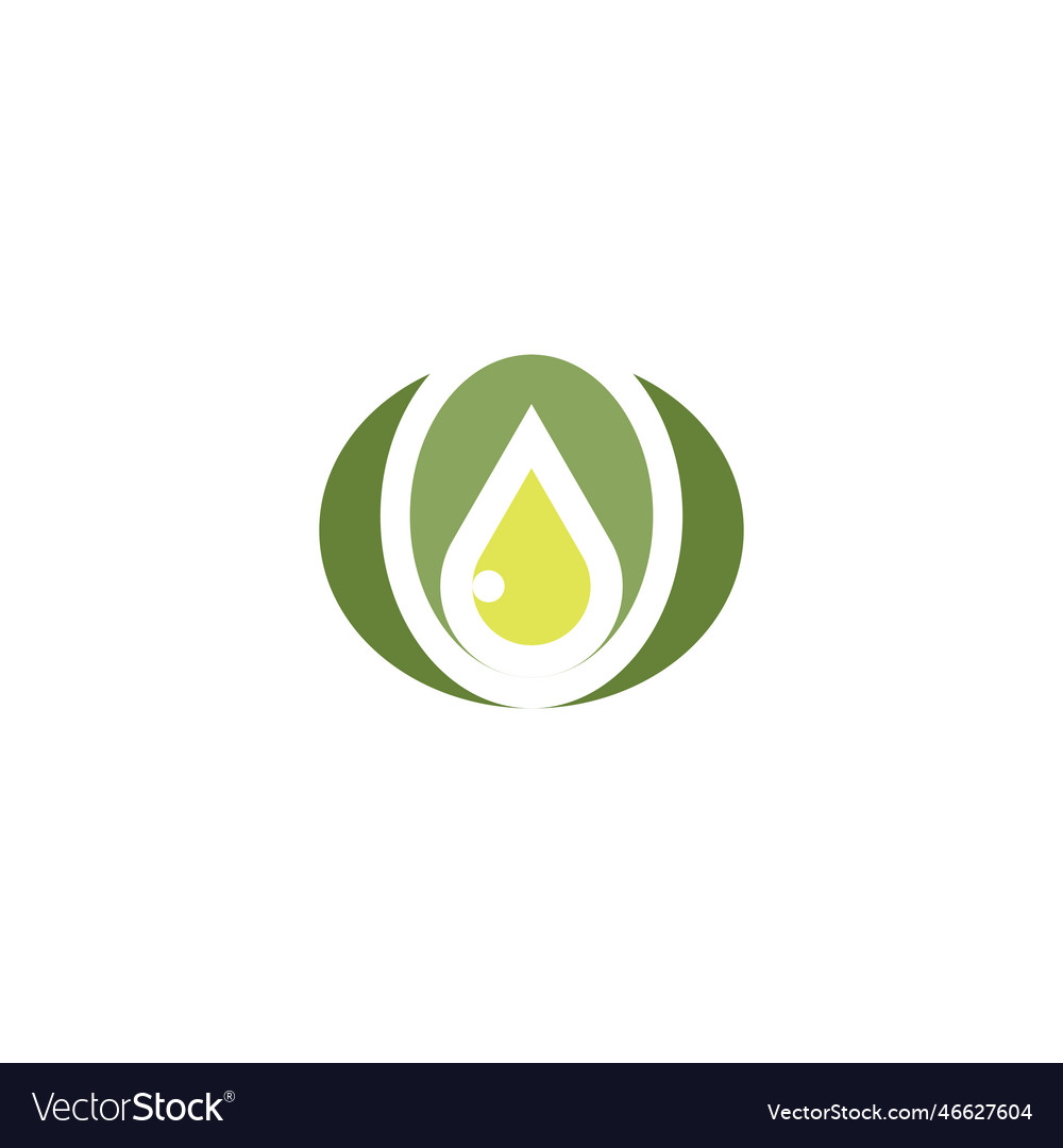 Olive oil logo icon Royalty Free Vector Image - VectorStock