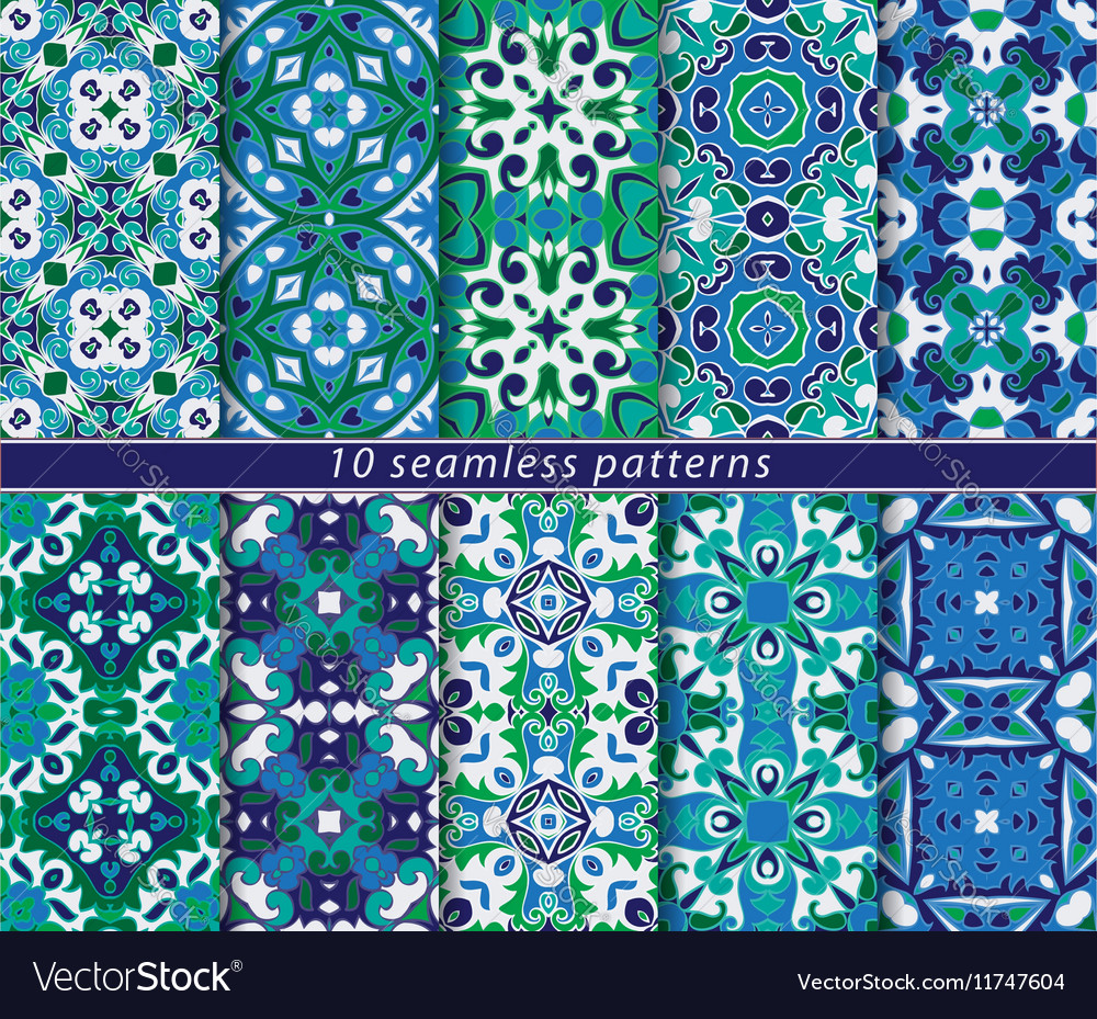 Set of seamless patterns