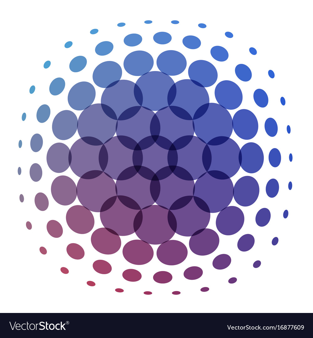 Abstract design round elements for graphic