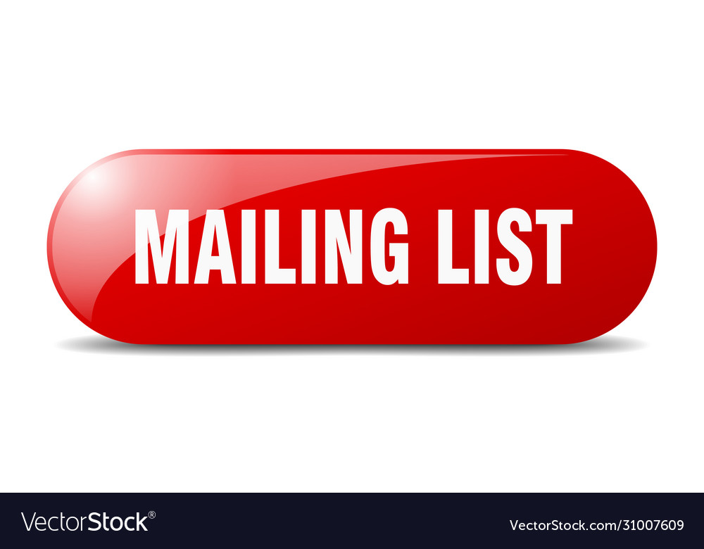 Mailing-Liste Taste Zeichen Schlüssel drücken