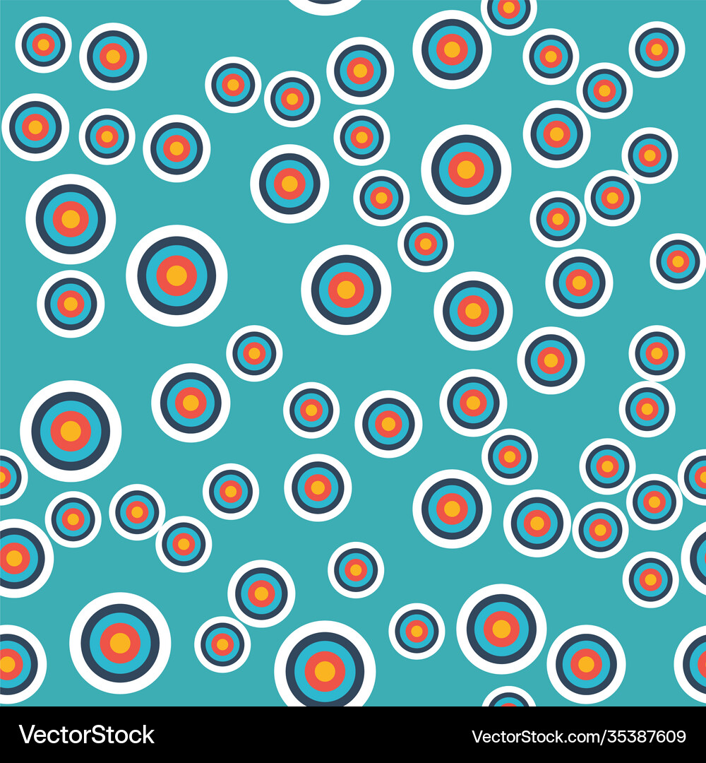 Target flat concept icon image Royalty Free Vector Image