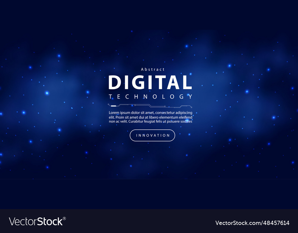 Digital technology internet network speed connect vector image Digital technology internet network speed connect