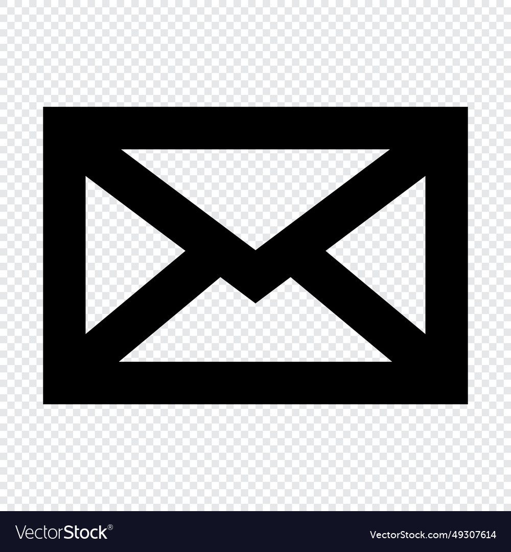 Email icon suitable for website ui design vector image Email icon suitable for website ui design