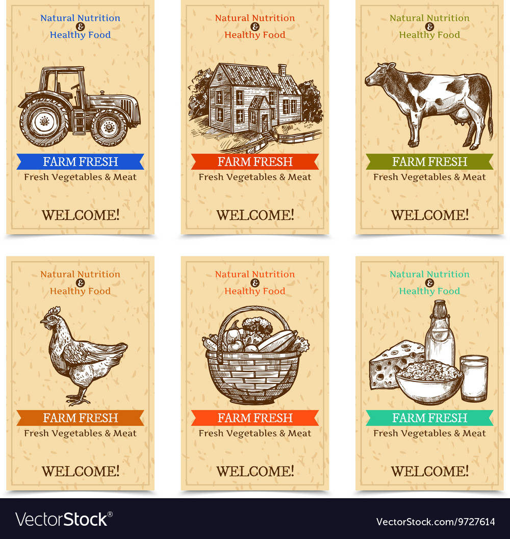 farm-tags-banners-royalty-free-vector-image-vectorstock