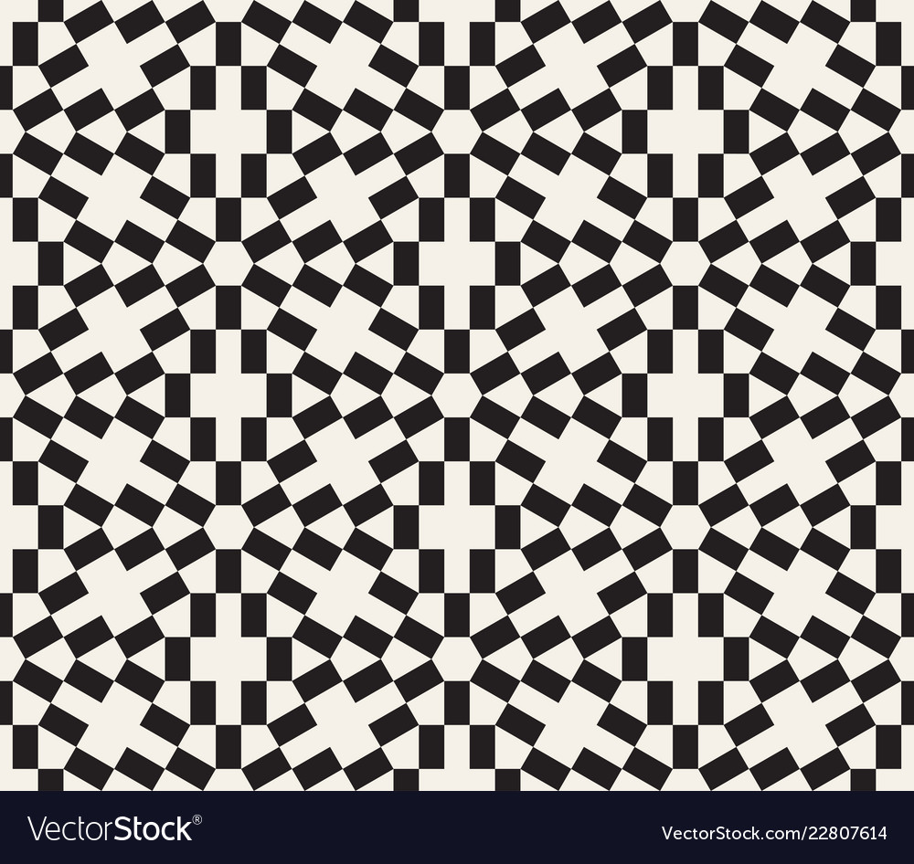 Geometric Abstract Tile Pattern