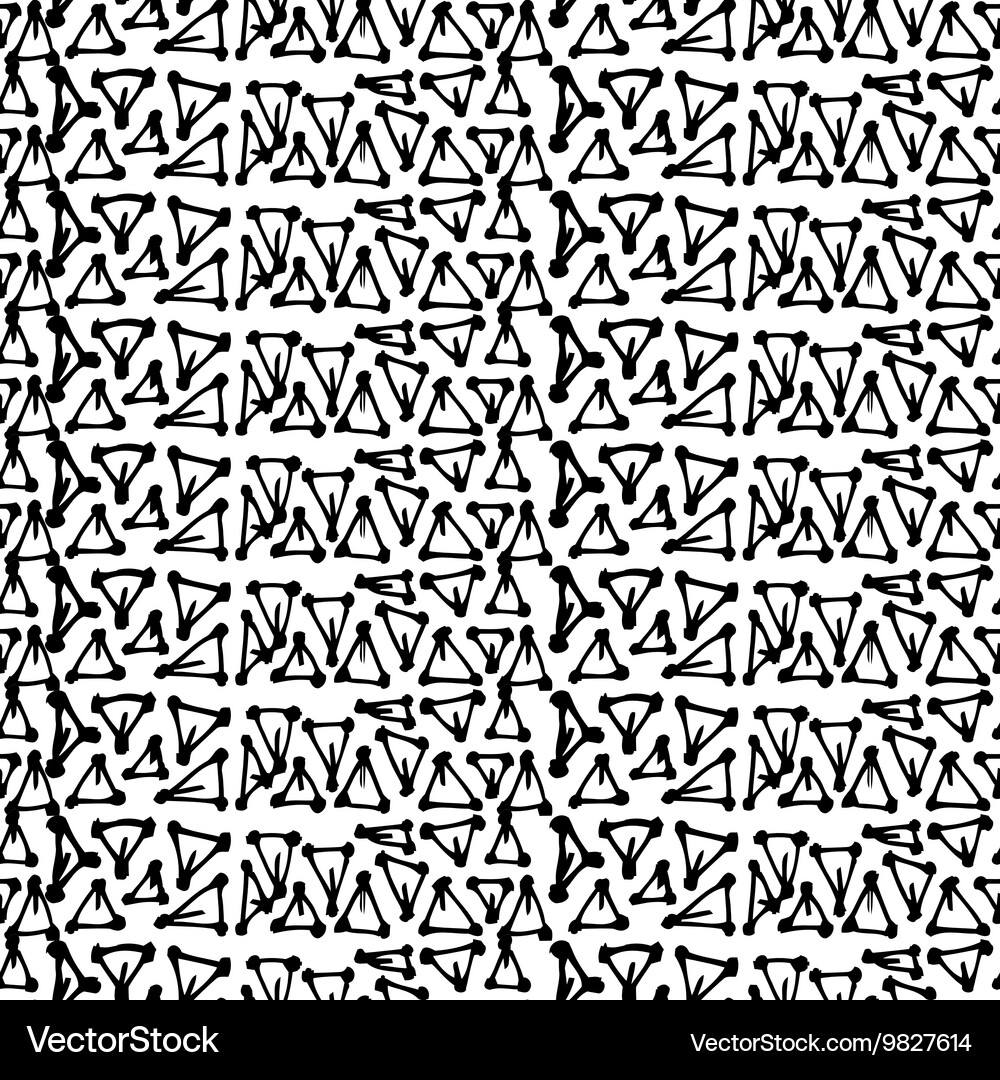 Hand drawn seamless pattern texture Royalty Free Vector