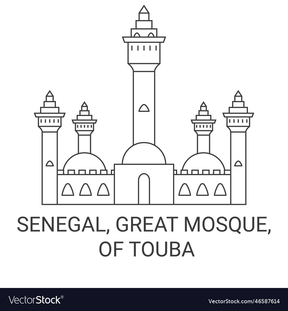 Senegal great mosque of touba travel landmark