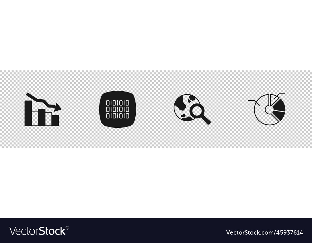 Set financial growth decrease binary code search