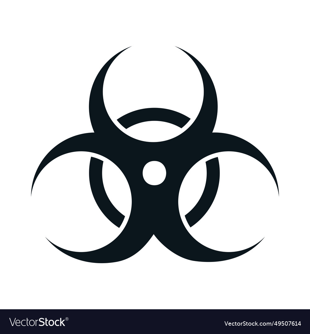 Toxic waste symbol Royalty Free Vector Image - VectorStock