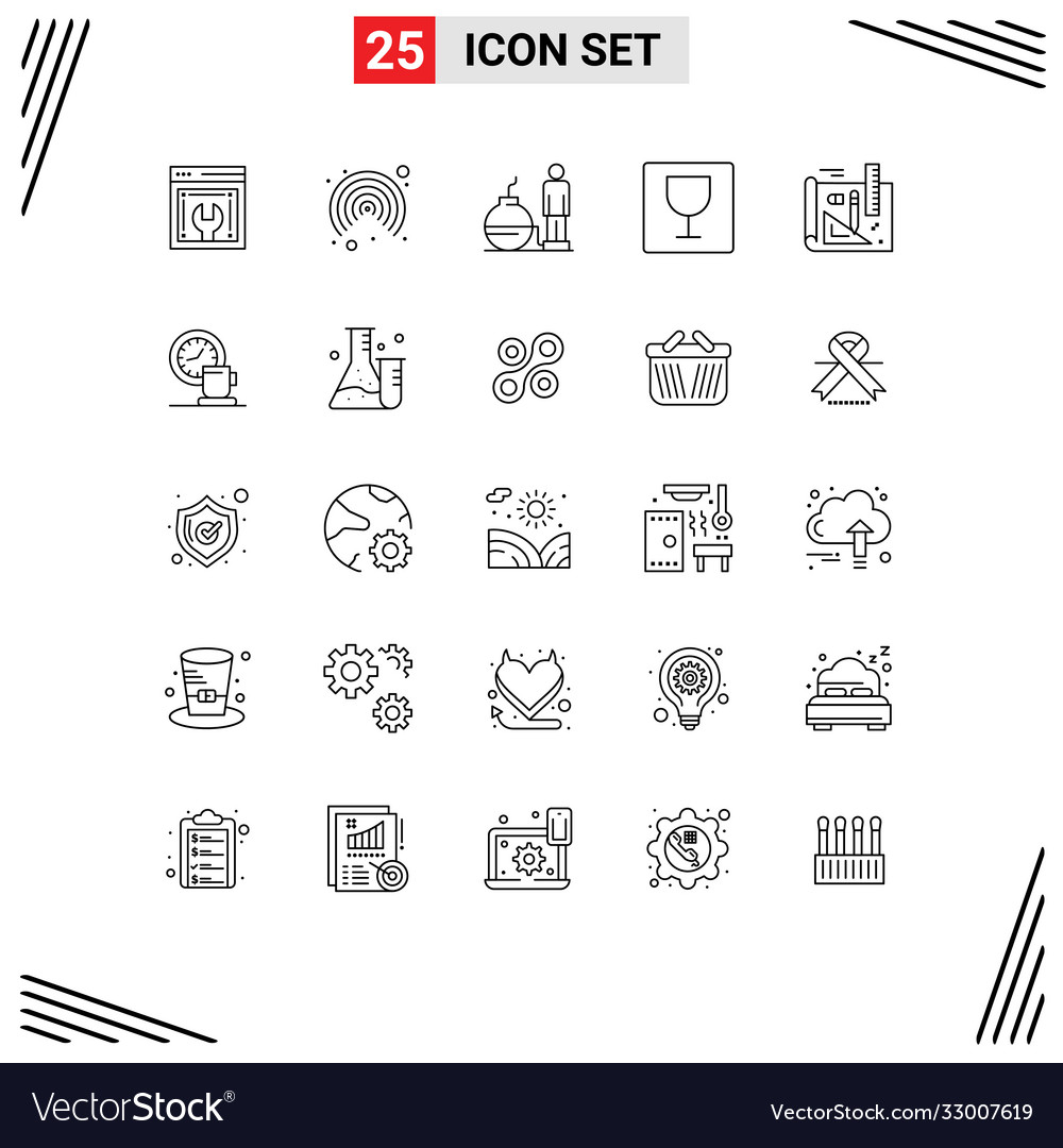 25 universal lines set for web and mobile