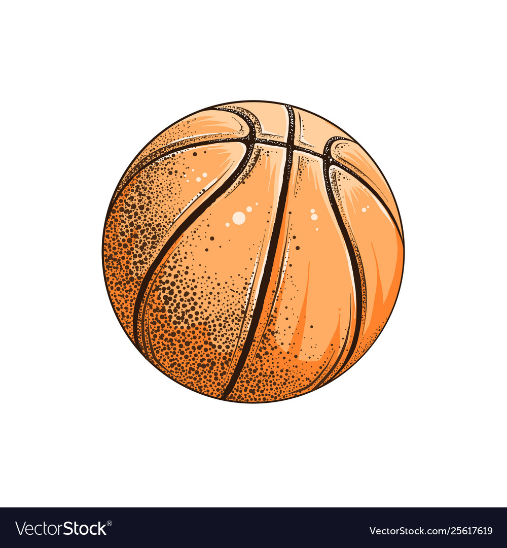 Basketball Ball Sketch