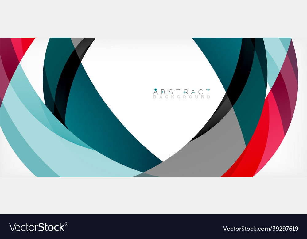 Geometric abstract background circle created