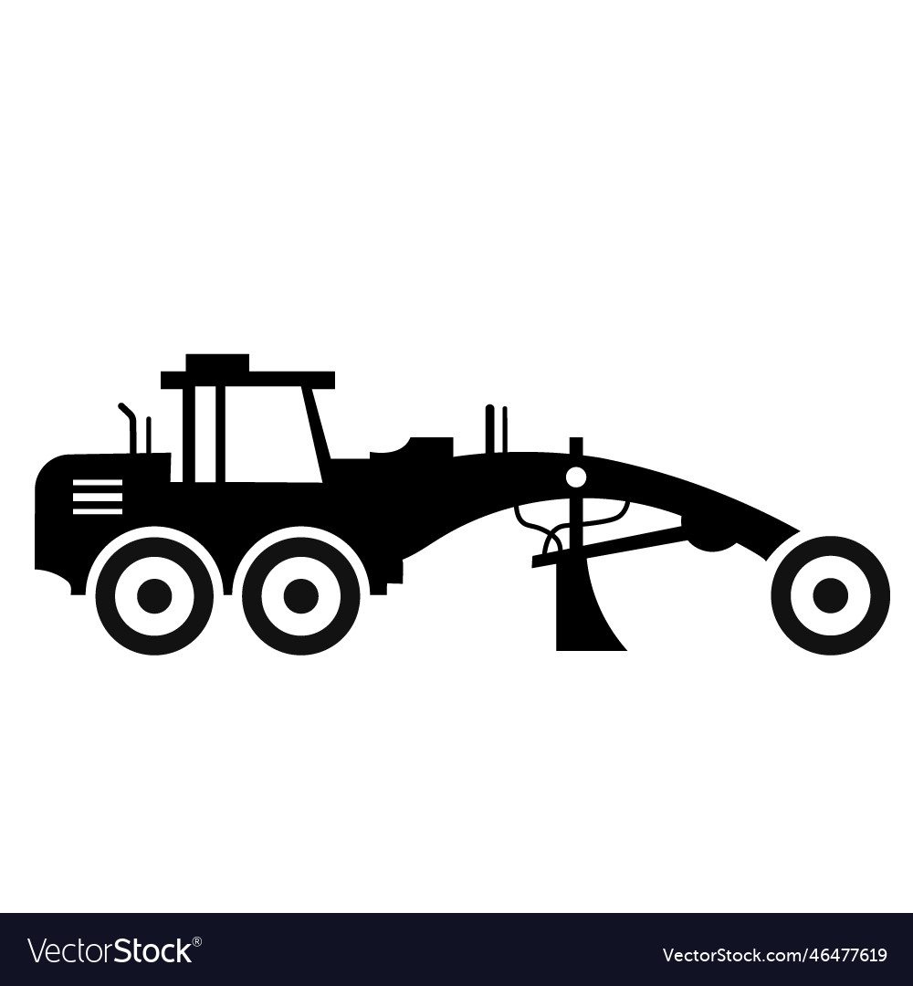 Grader icon vector image Grader icon