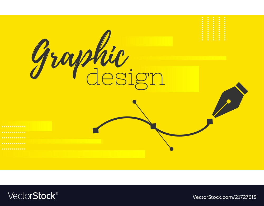 Graphic design pen tool cursor computer vector image Graphic design pen tool cursor computer