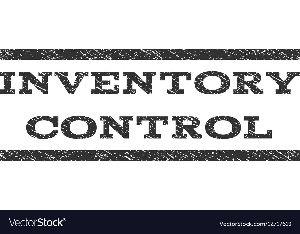 Inventory control watermark stamp