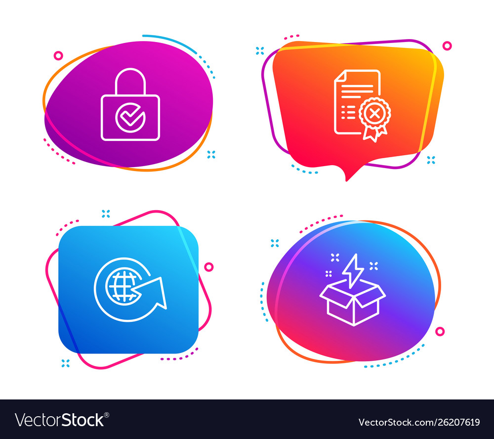 Password encryption world globe and reject