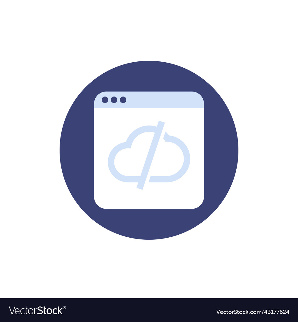 Disconnect from server icon for web