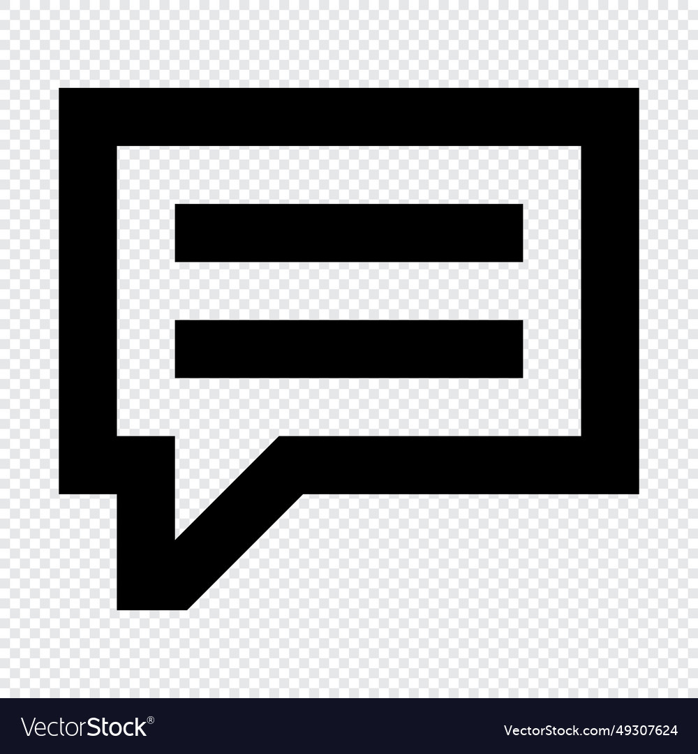 Message icon suitable for website ui design vector image Message icon suitable for website ui design
