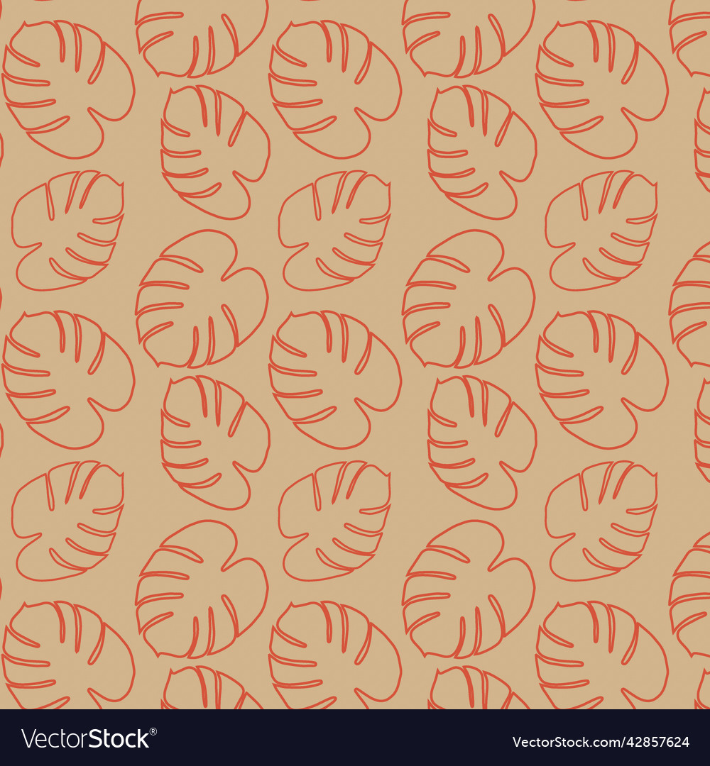 Seamless pattern in a minimalist style featuring Vector Image Seamless pattern in a minimalist style featuring