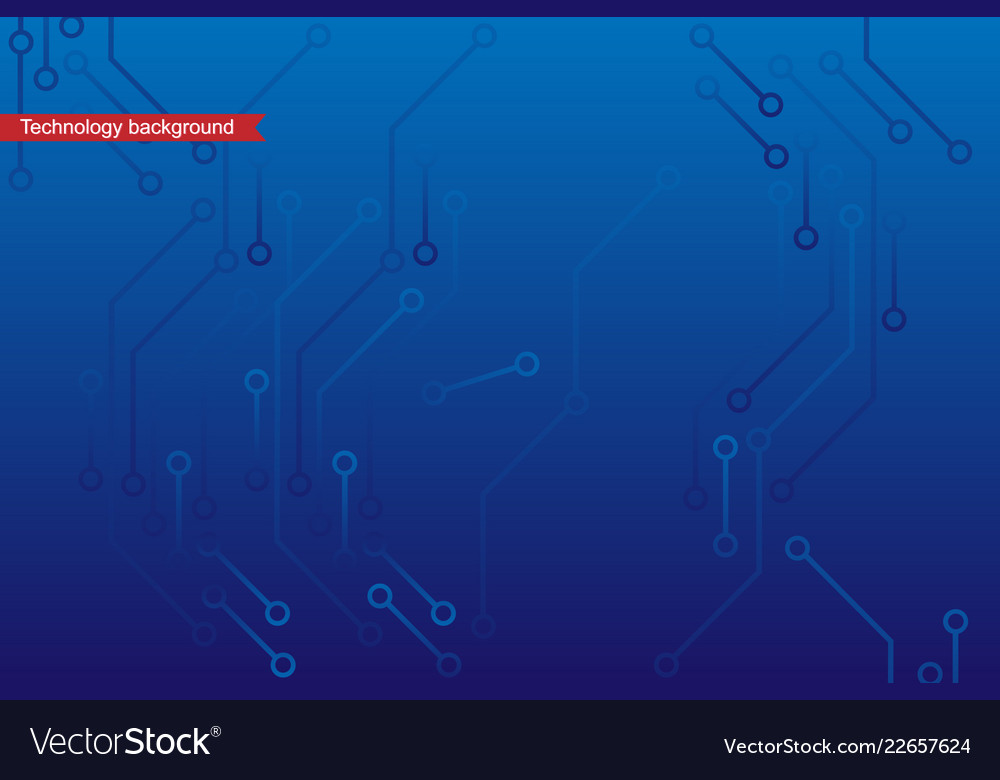 Technology micro scheme pattern background vector image Technology micro scheme pattern background