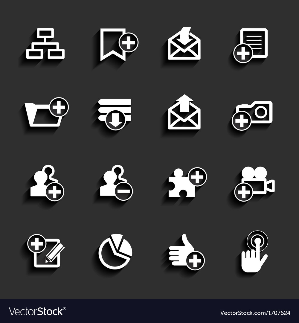 Web icons set
