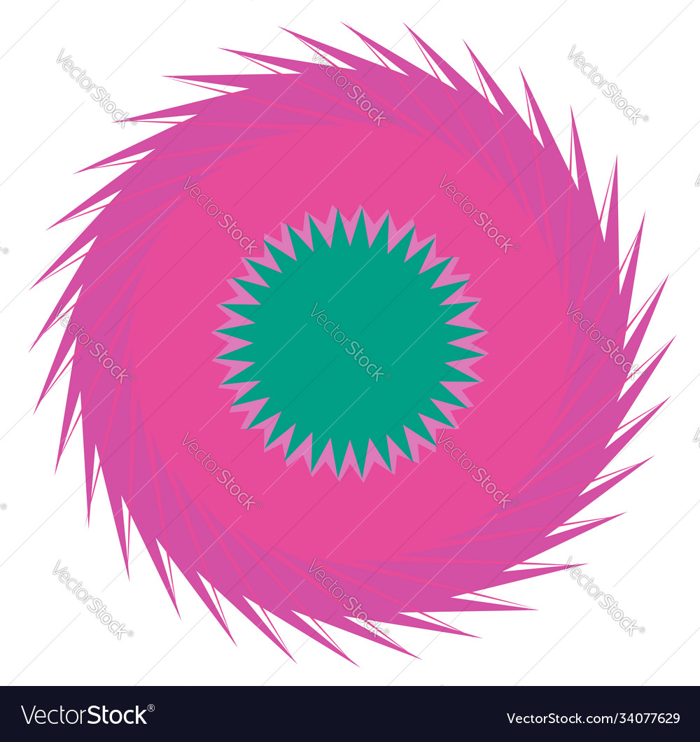 Abstract random geometry shape generative art vector image Abstract random geometry shape generative art
