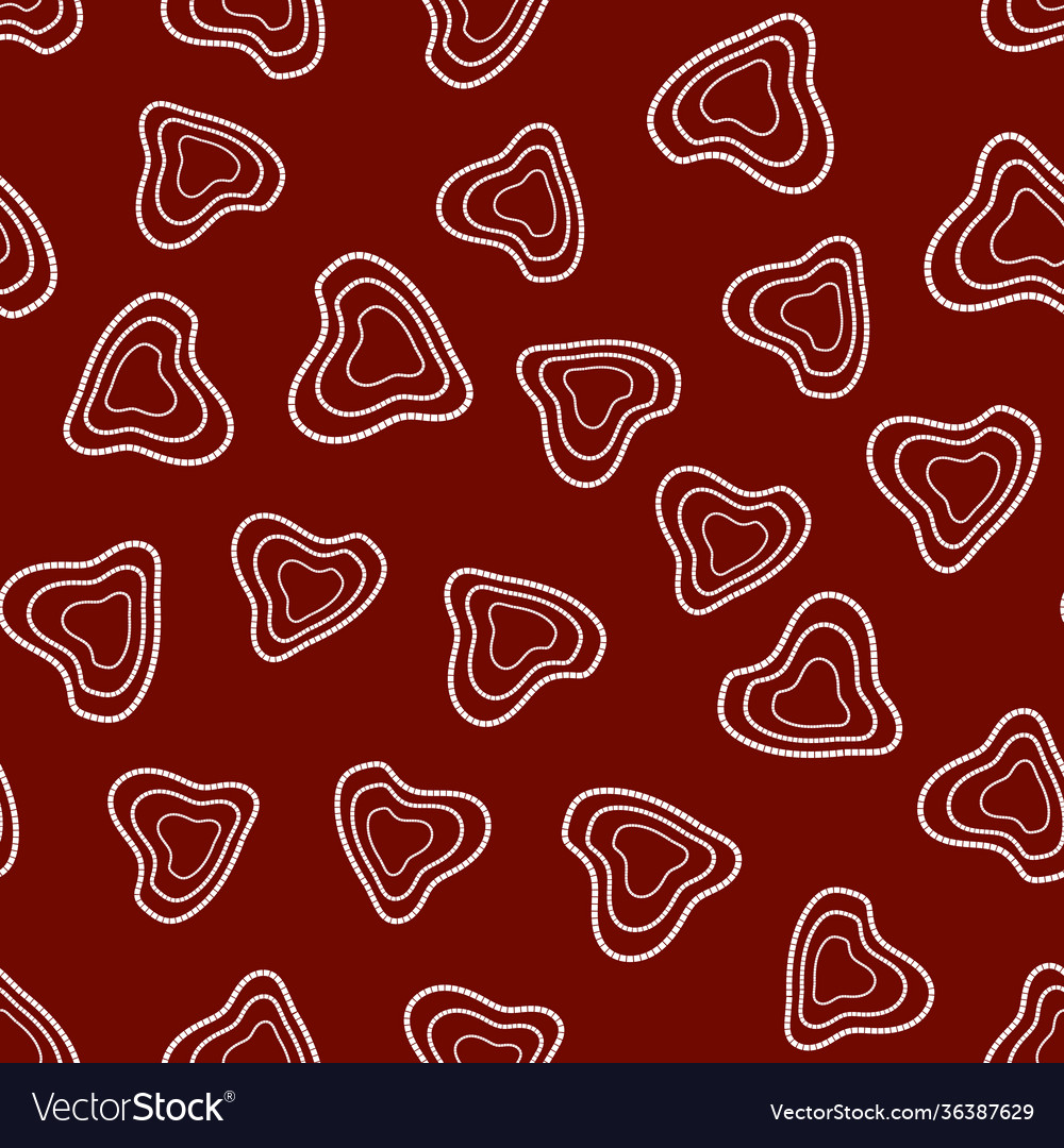 Pattern with abstract shapes Vector Image Pattern with abstract shapes