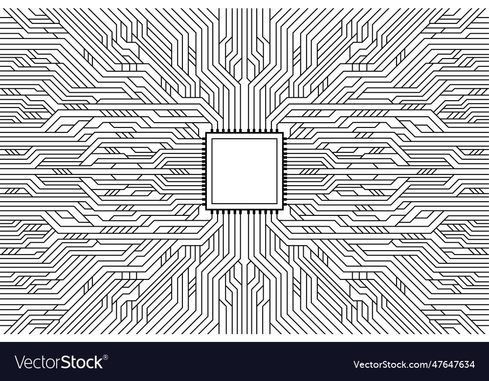 Abstract digital background with technology vector image Abstract digital background with technology